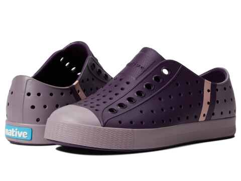 Incaltaminte Fete Native Shoes Jefferson Block (Little KidBig Kid) Cosmic PurpleWildflower PurpleWildflower Rose Block