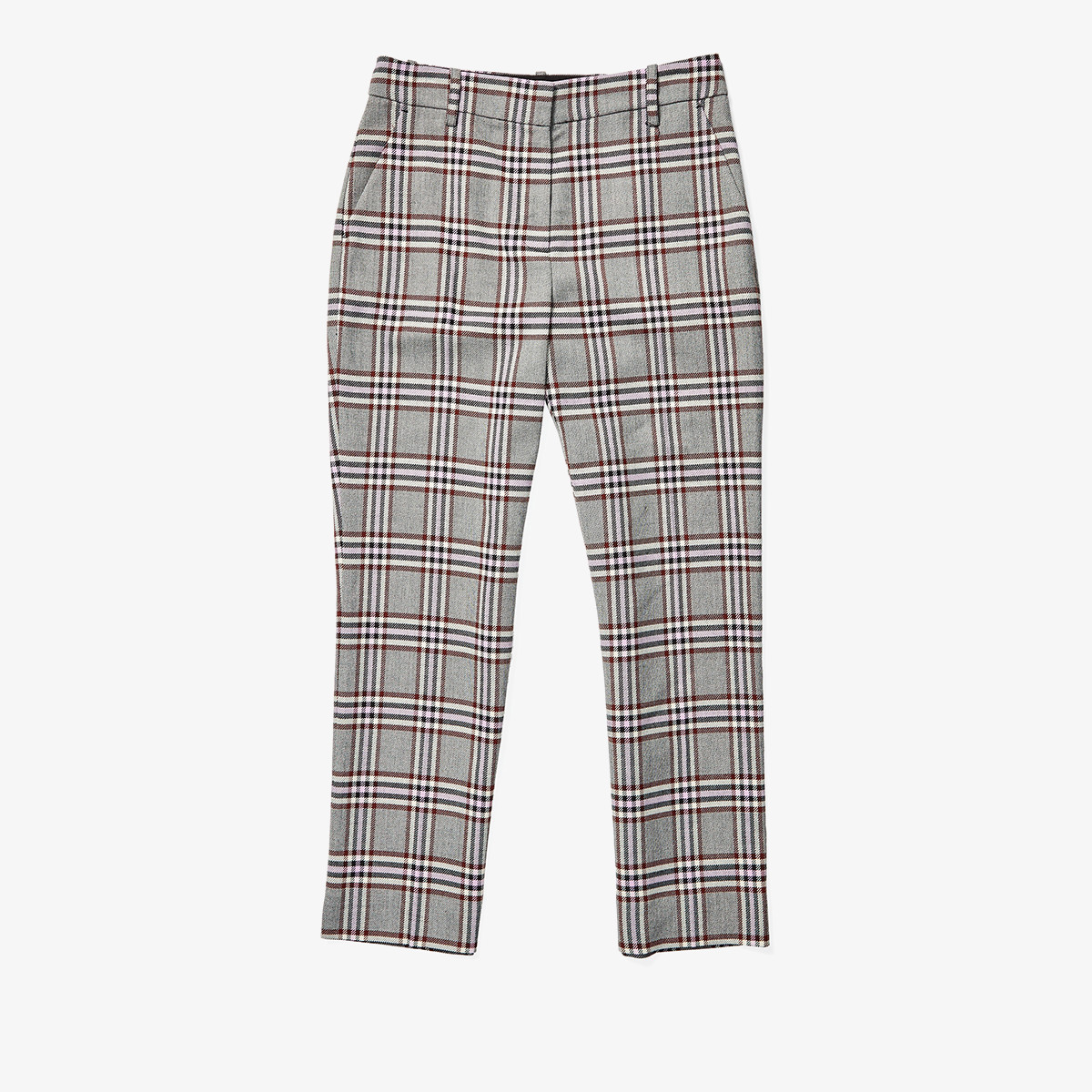 Incaltaminte Femei Derek Lam 10 Crosby Straight Leg Trousers GreyPink