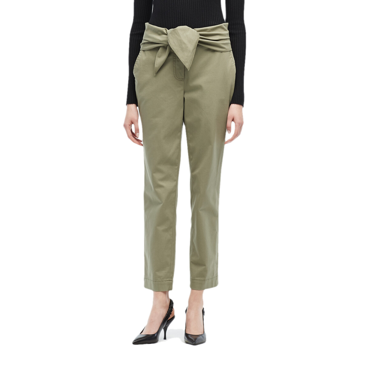 Incaltaminte Femei Derek Lam 10 Crosby Leda Tie Waist Trousers Military