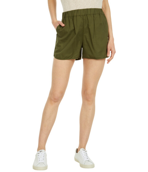 Imbracaminte Femei Madewell Pull-On Shorts Desert Olive