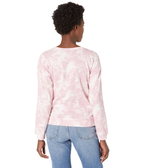 Imbracaminte Femei Bobeau Long Sleeve Pullover RoseWhite