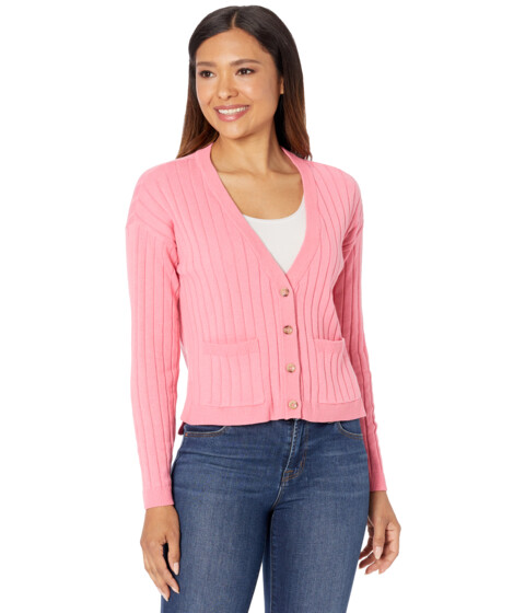 Imbracaminte Femei Sanctuary Ribbed Cardi Sugar Pink
