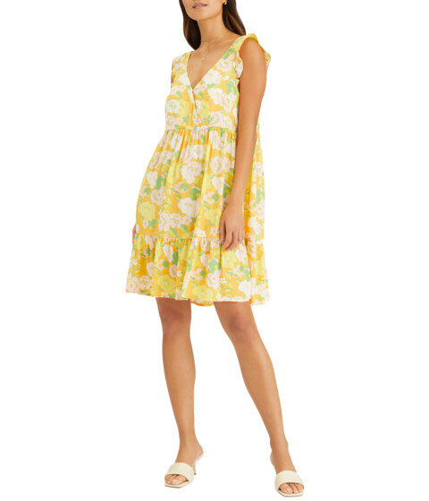 Imbracaminte Femei Sanctuary Carefree V-Neck Babydoll Mango Floral