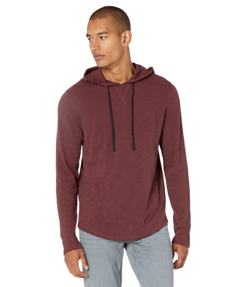 Imbracaminte Barbati Vince Slub Popover Hoodie Beet Root