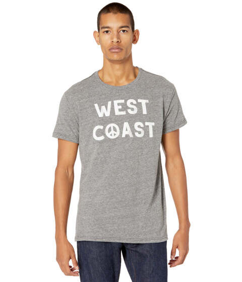 Imbracaminte Barbati The Original Retro Brand West Coast Vintage Tri-Blend Short Sleeve Tee Streaky Grey