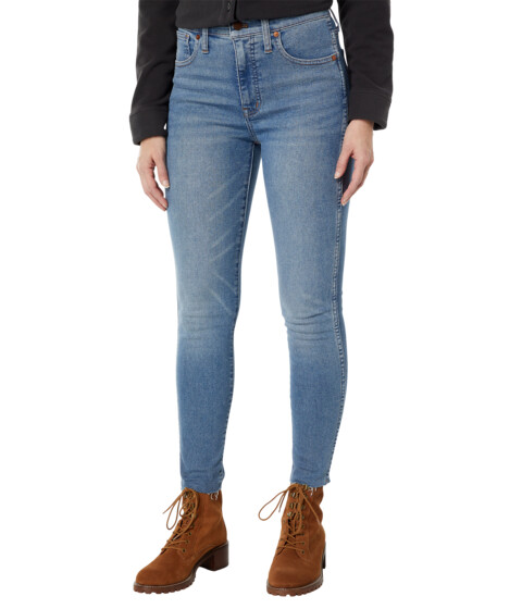 Imbracaminte Femei Madewell 10quot High-Rise Skinny Ainsworth Raw Hem Ainsworth Wash