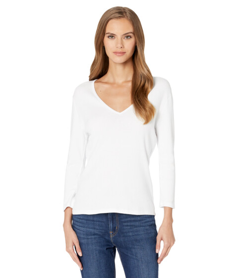 Imbracaminte Femei Michael Stars Adele Long Sleeve Top White