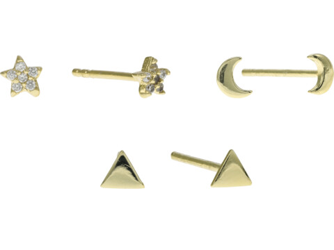 Bijuterii Femei Argento Vivo Celestial Ear Set Earrings Gold