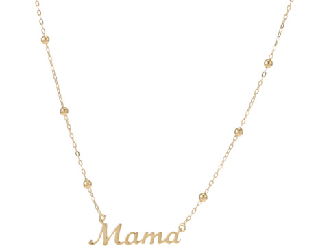 Bijuterii Femei Argento Vivo Mama Pendant Necklace Gold