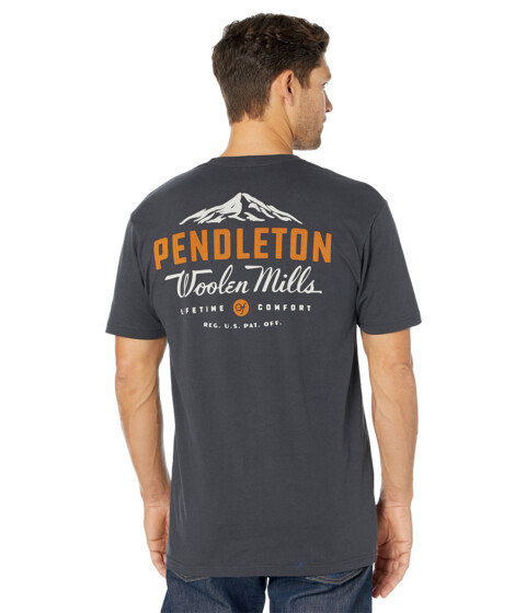 Imbracaminte Barbati Pendleton Short Sleeve Deschutes Pocket Tee Vermillion Heather