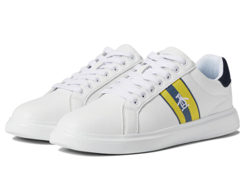Incaltaminte Barbati Original Penguin Bryant Band Stripe WhiteNavyYellow