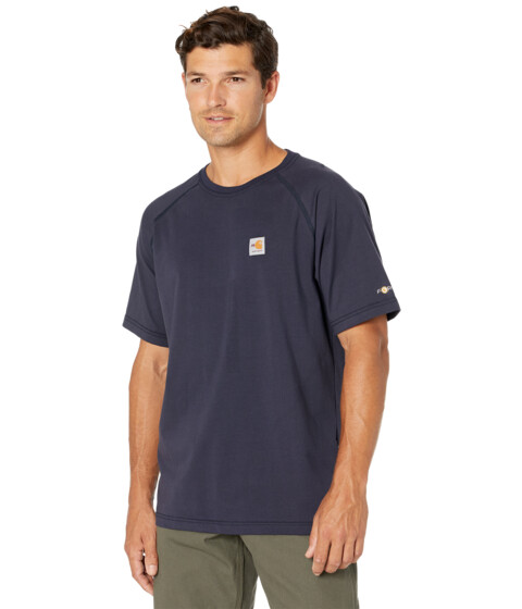 Imbracaminte Barbati Carhartt Flame-Resistant Force Short Sleeve T-Shirt Dark Navy