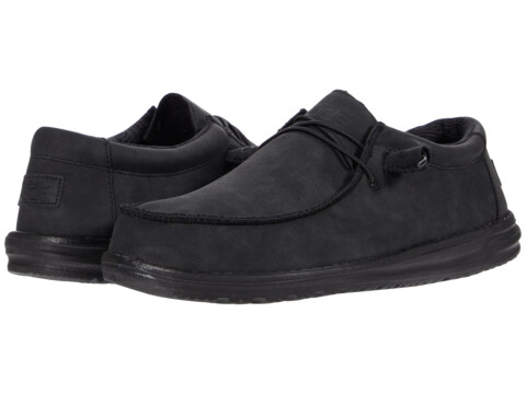 Incaltaminte Barbati Hey Dude Wally Recycled Leather Carbon
