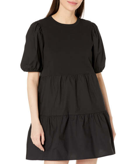 Imbracaminte Femei Sanctuary Poplin Mix Dress Black