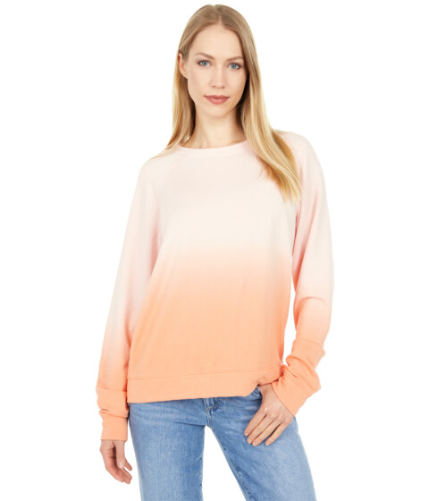 Imbracaminte Femei Sanctuary Happy Days Ombre Raglan Sweatshirt LotusSherbert Airbrush
