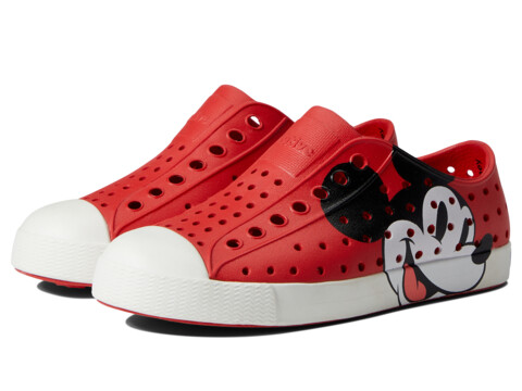 Incaltaminte Fete Native Shoes Jefferson Disney Print (Little Kid) Torch RedShell WhiteClassic Mickey