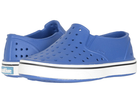 Incaltaminte Baieti Native Shoes Miles Slip-On (ToddlerLittle Kid) Victoria BlueShell White