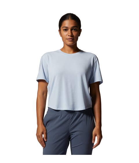 Imbracaminte Femei Mountain Hardwear Trek N Gotrade Short Sleeve Shirt Arctic Ice