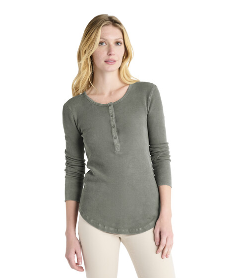 Imbracaminte Femei Splendid Forever Henley Vintage Olive Branch