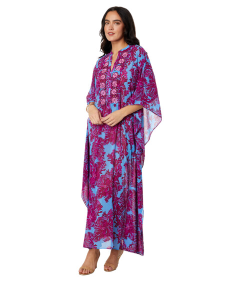 Imbracaminte Femei Lilly Pulitzer Julieta Embellished Maxi Abaco Blue Feel Like A Shellebrity