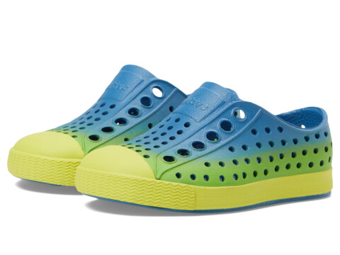 Incaltaminte Fete Native Shoes Jefferson Sugarlite Ombre (Toddler) Vallarta BluePickle GreenVallarta Snap Ombre