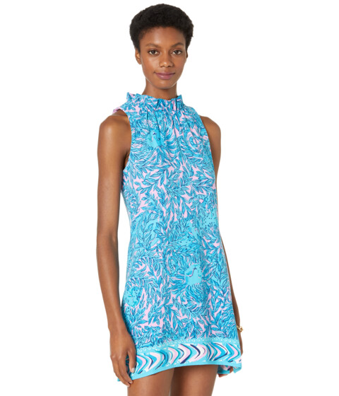 Imbracaminte Femei Lilly Pulitzer Adalina Romper Bermuda Blue You Grow Girl Engineered
