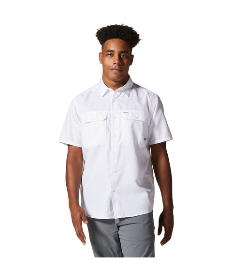 Imbracaminte Barbati Mountain Hardwear Big amp Tall Canyontrade Short Sleeve Shirt White