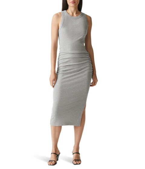 Imbracaminte Femei Michael Stars Wren Midi Dress with Slit Heather Grey