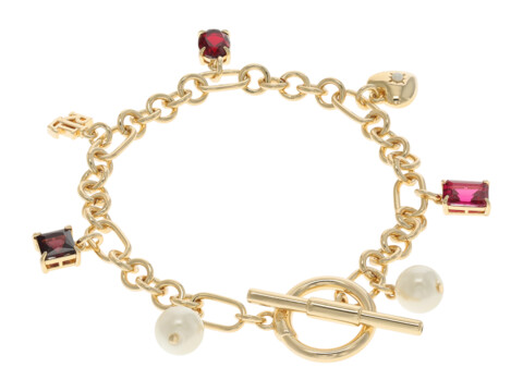 Bijuterii Femei LAUREN Ralph Lauren Charm Toggle Flex Bangle GoldPink