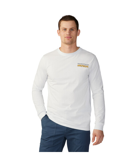 Imbracaminte Barbati Mountain Hardwear Logo Landscapetrade Long Sleeve Fogbank