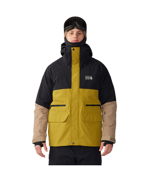 Imbracaminte Barbati Mountain Hardwear First Trackstrade Jacket Dark BoltTrail Dust