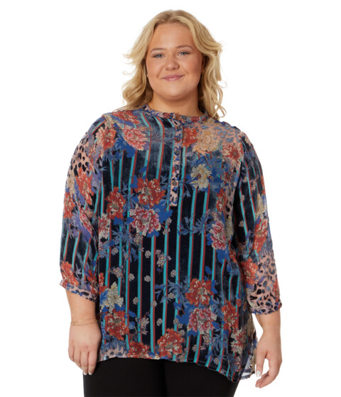 Imbracaminte Femei Johnny Was Plus Size Ontari Burnout Tunic Multi