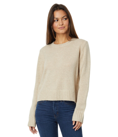 Imbracaminte Femei Pendleton Relaxed Shetland Crew Pullover Bone Heather