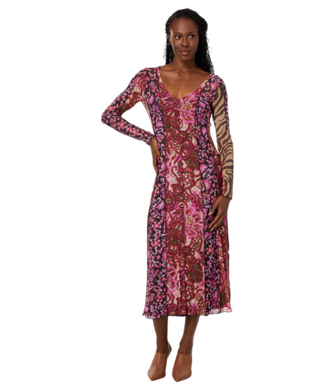 Imbracaminte Femei Johnny Was Agatha Mesh Midi Dress Multi