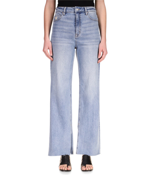 Imbracaminte Femei Sanctuary Flashback Wide Leg Jeans Blue Haze