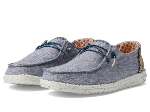 Incaltaminte Femei Hey Dude Wendy Chambray Blue