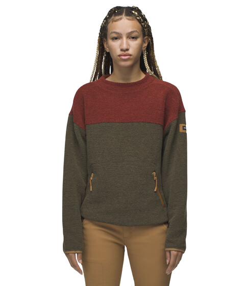 Imbracaminte Femei Prana IncrediWool Crew Slate Green Block