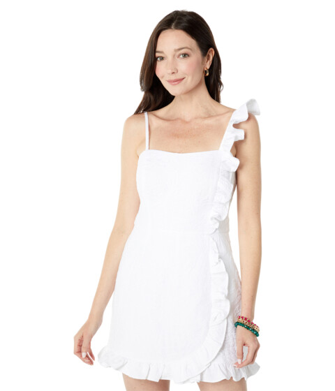 Imbracaminte Femei Lilly Pulitzer Maetha Romper Resort White Pineapple Pucker Jacquard