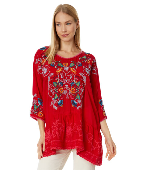 Imbracaminte Femei Johnny Was Cherie Tunic Rose Red