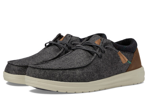 Incaltaminte Barbati Hey Dude Wally Grip Wool Charcoal