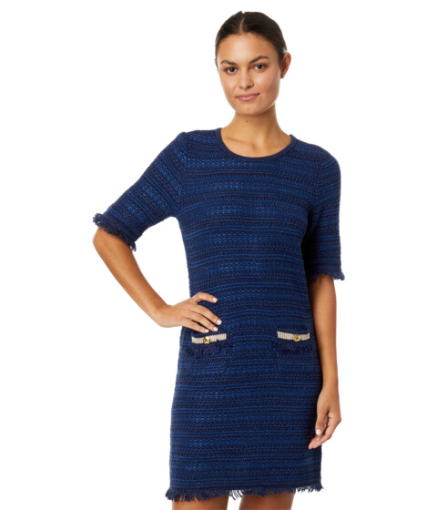 Imbracaminte Femei Lilly Pulitzer Beckington Sweater Dress True Navy Metallic