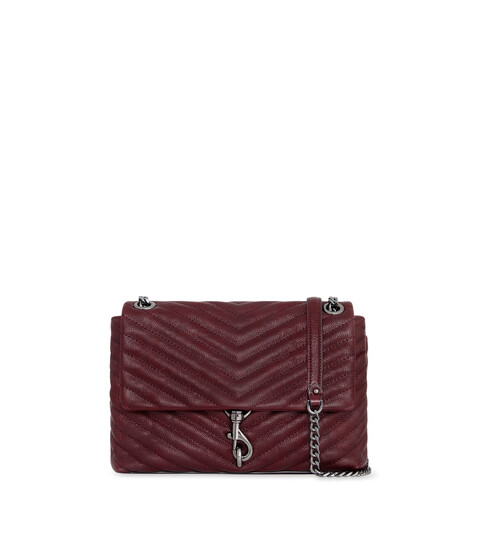 Genti Femei Rebecca Minkoff Edie Flap Shoulder Garnet