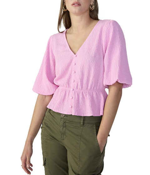 Imbracaminte Femei Sanctuary Textured Button Front Pink