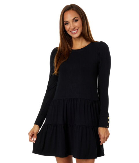 Imbracaminte Femei Lilly Pulitzer Arlette Long Sleeve Dress Onyx