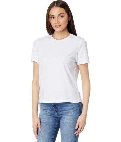 Imbracaminte Femei Michael Stars Becca Short Sleeve Crew Neck Tee White