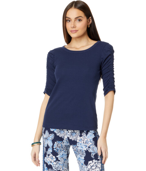 Imbracaminte Femei Lilly Pulitzer Belden Knit Top Low Tide Navy