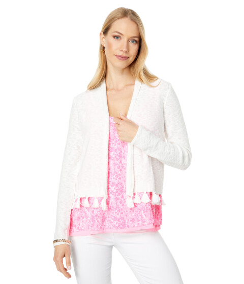 Imbracaminte Femei Lilly Pulitzer Faretta Cardigan Resort White