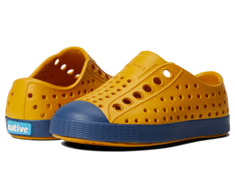 Incaltaminte Baieti Native Shoes Jefferson Slip-on Sneakers (ToddlerLittle Kid) Wheat YellowFrontier Blue